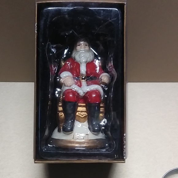 Mistletoe Mountain Seasons of Santa Ornament Dept. Store Santa 1957 NWT - Picture 3 of 6